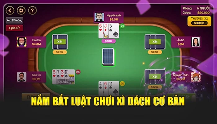 Nắm bắt luật chơi xì dách cơ bản