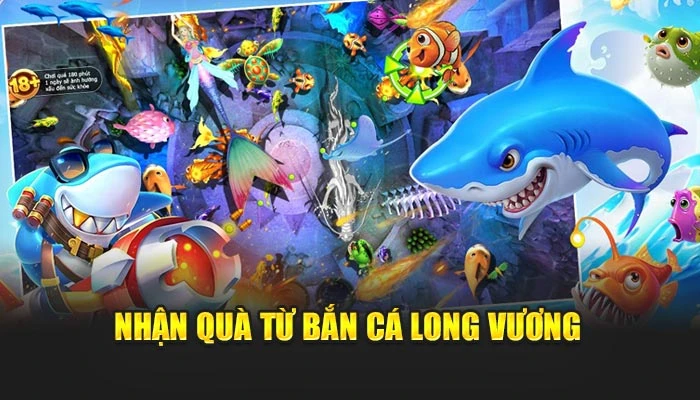Nhận quà từ bắn cá long vương